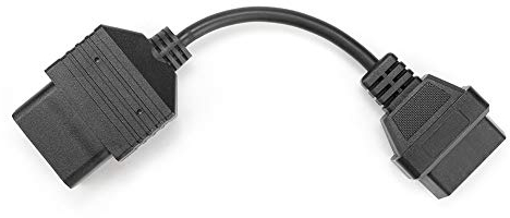 Connettore diagnostico, adattatore per cavo diagnostico OBD2 da 17 pin a 16 pin adatto per Toyota