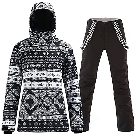 GS SNOWING Damen Mit Kapuze Mit Kapuze (2er Pack)