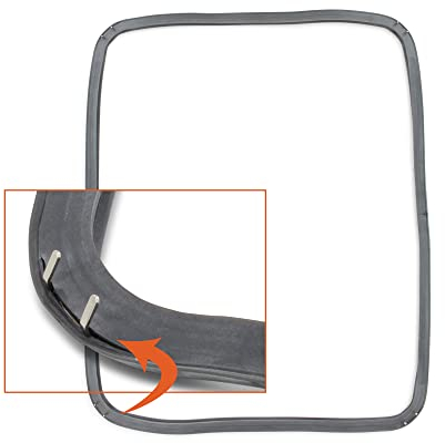 DL-pro Türdichtung für Constructa 489162 00489162 rundum 8Haken Dichtung Backofendichtung Gummidichtung Dichtungsgummi Dichtgummi Backofentürdichtung für Backofentür Backofen Ofen Herd