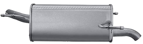 HELLA 8LD 366 031-191 Endschalldämpfer - Easy2Fit Kit - hinten - einteilig - Set mit Anbauteilen