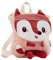 Lilliputiens - Weicher Kinderrucksack - Alice der Fuchs - Bequem und spielerisch mit bunten Details - Perfekt für Kita und Ausflüge - Fördert Fantasie - Ab 10 Monaten - 84484