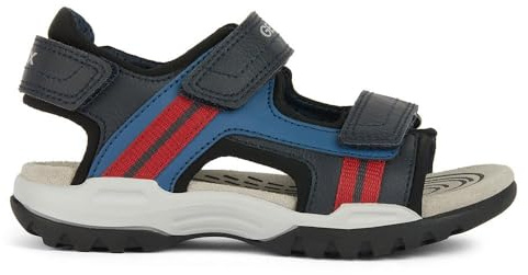 Geox JUNIOR J BOREALIS BOY SANDALS NAVY/RED 34_EU