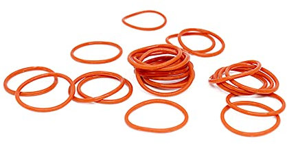 15 pièces anneau en silicone rouge Silicone VMQ joint torique 2mm épaisseur caoutchouc joint torique joint rondelle,22x18x2mm
