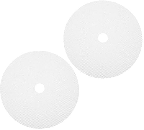 UPKOCH 2pcs Silicone Drying Pad for Food Dehydrator Non-stick Silicone Mats for Fruit and Meat Dehydration in Kitchen
