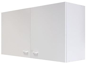 Küchen Oberschrank Hängeschrank Weiß 100 cm Breite