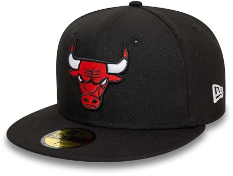 New Era Chicago Bulls NBA Essential Schwarz 59Fifty Basecap - 7-58
