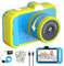 Kinderkamera, 3,5 Großbildschirm 48MP 1080P Digitalkamera Kinder mit 360° Drehbares Zoomobjektiv LED-Blitz Kamera Kinder Weihnachten Geschenk Spielzeug für 3 4 5 6 8 7 9 10 11 12 Jahre Jungen Mädchen