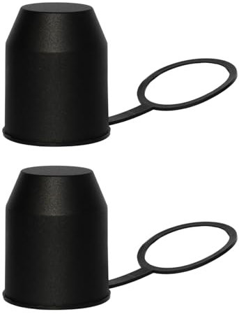 2 Stück Abdeckung Anhängerkupplung anhängerkupplung Kappe schutzkappe anhängerkupplung schutzkappe für Auto, Wohnmobil, Anhänger Kugelkopfschutz