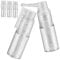 WOONEKY Portable 14ml Empty Powder Spray Bottles Refillable Hair Fiber Applicator Long Nozzle for Barber Shop
