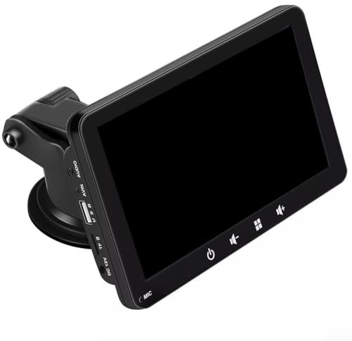 Reproductor de vídeo multimedia para vehículos con pantalla táctil de 7 pulgadas con funciones inalámbricas para Carplay y Auto