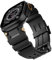 Quirxio Correa de goma para Apple Watch Band S10 46mm S10 42mm Ultra 49mm 45mm 44mm correas de reloj de goma Correa impermeable(Black black,S10 46mm)