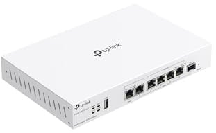 TP-Link Festa FR307-M2 | Gateway router cablato VPN multi-Gigabit | 2 * 2.5G + 5 * Gigabit + 1 * WAN USB | Rete auto-organizzante | Cloud gratuito | Bilanciamento del carico | IPSec/PPTP/L2TP/OpenVPN