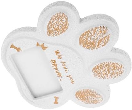 UTHCLO Pierre Commémorative pour Chien Extérieur Stèle Funéraire pour Animaux de Compagnie Plaque de Jardin Souvenir Animal Disparu