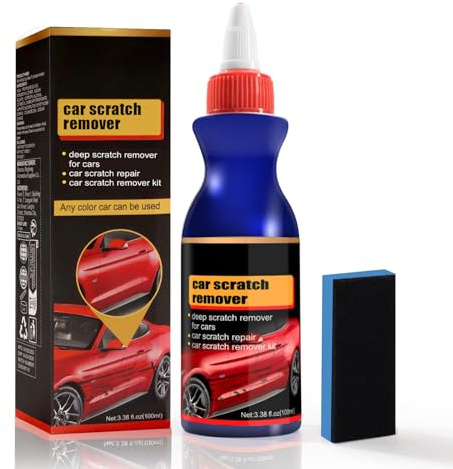 Quita Arañazos Coche - Reparador de Arañazos Coche, Elimina y Repara Arañazos Profundos - Pulimento para Reparar Arañazos de Coche - Kit Restauración Pintura Vehículos (1)