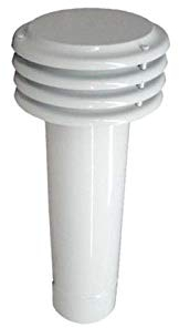 ESALATORE TUBO SCARICO FUMI TERMINALE CALDAIA D° 140 TORRINO