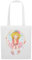 Spreadshirt Prinzessin Lillifee und ihr Wunsch Stoffbeutel, One size, Weiß