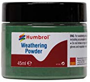 Humbrol AV0015 Weathering Powder Chrome Oxide Green - 45 ml