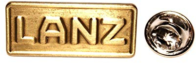 Textilhandel Hering Lanz Bulldog Emblem Logo Traktor l Anstecker l Abzeichen l Pin 30