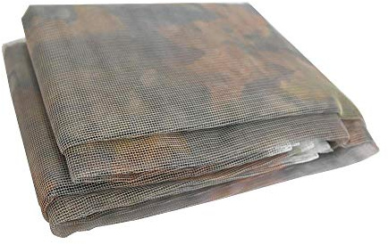 KCT Camouflage Hiding Net Screen 10m x 1.6m For Outdoor Wildlife Photography Hunting