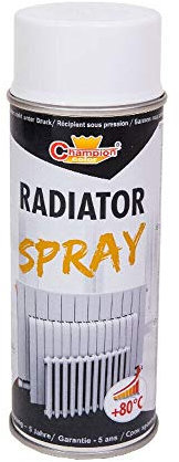 Pure White Colour Renovator for Radiator Heaters Pipes Spray Paint Enamel 400 mL