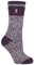 HEAT HOLDERS - Damen Extra Warm Innen Flauschig Thermosocken für Geschenk | Socken für Winter (DE/NL/SE/PL, Numerisch, 37, 42, Regular, Regular, Plum (Sydney))