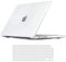iNeseon Custodia Compatibile con 2021-2024 MacBook Pro 14 Pollici M4 M3 M2 M1 Pro/Max A3112 A3185 A3401 A2918 A2992 A2779 A2442, Protettiva Cover Rigida Case e Copertura Tastiera, Cristallino