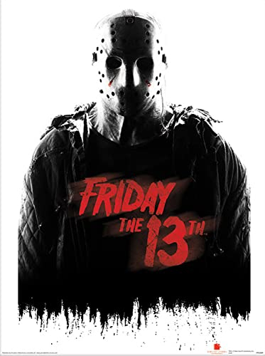 Friday The 13th Jason Voorhees Kunstdruck, 30 x 40 cm, Roll-Poster