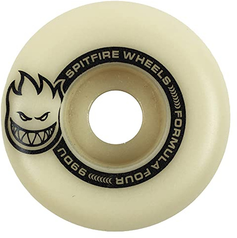 Spitfire Formula Four Lil Smokies Skateboard-Räder, 99a, Natur, 50 mm