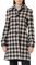Sisley Damen 2EJFLN01O Wool Blend Coat, Multicolor 901, 42