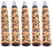 Haowul Tennisschläger Grip Tape 5pcs Anti Slip Badminton Racket Grip Anti Slip Racket Tennis Overgrip Orange
