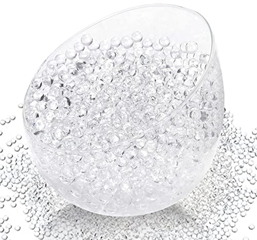 Wasserperlen Durchsichtig Valentinstag Deko Wasserperlen Für Pflanzen In Vase Rosa Liebe Hydroperlen Transparent Wasserperle Gelkugeln für Floating Candles Valentinstag Weihnachtsdeko (20000pcs)