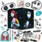 Disney The Nightmare Before Christmas Adventskalender 2025 Frauen Teenager Weihnachtskalender Countdown Kalender mit 24 Geschenk Schreibwaren (Schwarz/Mehrfarbig)