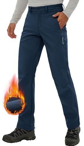 Pioneer Camp Pantaloni da trekking da uomo in pile con tasche