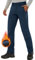 Pioneer Camp Herren Wanderhose Gefüttert Fleece-Hose Trekking Wasserabweisend Winterhose Outdoorhose mit 3 Reißverschluss Taschen Dunkelblau Größe:XL