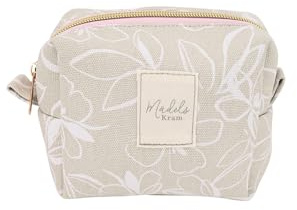 Grafik Werkstatt Kosmetiktasche | Make-Up | Schminktasche | beige | Mädelskram