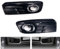2 stücke ABS Schwarz Front Stoßstange Kühlergrill Für Audi Q5 2013-2017, Nebel Licht Lampe Abdeckung Grill 8R0807681 8R0807682