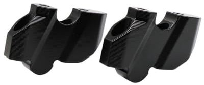 DUSHUO Lenkererhöhung Lenkererhöhung Motorradlenker Erhöhung Code Riser Mount Clamp Adapter Für Harle&y Für Sportster