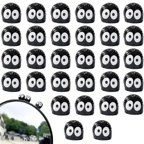 ZKGYUS 30 Stück autozubehör innenraum deko, Briketts Ornament, Auto Rückspiegel Dekoration, Armaturenbrett Dekorationen, Miniatur Landschaft Harz Briketts, Auto Deko Innenraum Autozubehör