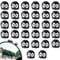 ZKGYUS 30pcs décorations Mignonnes - retroviseur interieur voiture Décoration - Décoration de rétroviseur,Accessoires de rétroviseur de Voiture, Cadeaux Amusants pour décoration intérieure