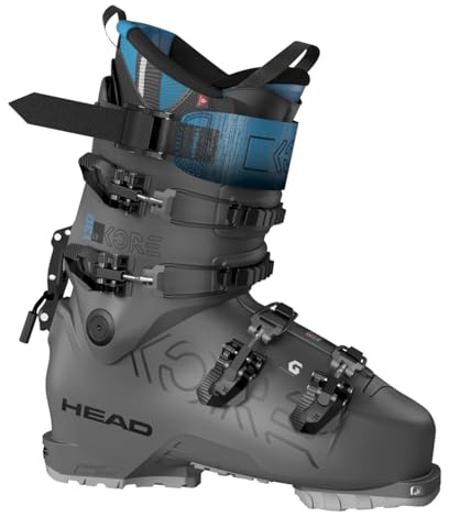 Head - Men's Kore 130 LV Gw Anthracite-Blue Ski Boots - Men - Size 28.5 - Grey