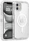 Follaroma for iPhone 11 Case, Compatible with MagSafe, Heavy Duty Shockproof Protection Phone Cases, Anti-Drop, Dual Layer Transparent Magnetic Phone Case for iPhone 11, 6.1, Clear