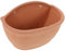 TOYANDONA Pot de Fleurs Mural Terre Cuite Suspendue pour Plantes Intérieur Extérieur Support Décoratif Drainage Facile à Accrocher
