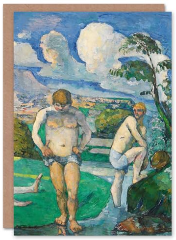 Artery8 Paul Cezanne Art Card Bathers at Rest Oil Painting