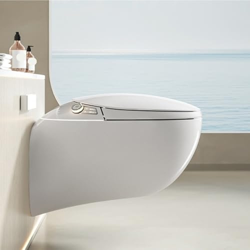 Tankless Smart Toilet with Sensor and Aromatherapy for Small Bathrooms