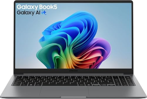 Samsung Galaxy Book5 AI Laptop, 15.6 Display, Intel Core Ultra 7 255U Processor, 32GB Memory, 1TB Storage, Titan Grey