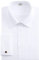 J.Ver Herren French Cuff Kleid Hemden Regular Fit Langarm Spead Kragen Metall Manschettenknöpfe, Weiss/opulenter Garten, 41 cm Hals 81 cm- 84 cm Ärmel