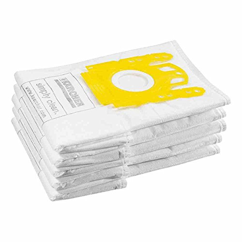 5 SACCHETTI FILTRO IN VELLO PER ASPIRAPOLVERI VC6 6.904-329.0 6904329