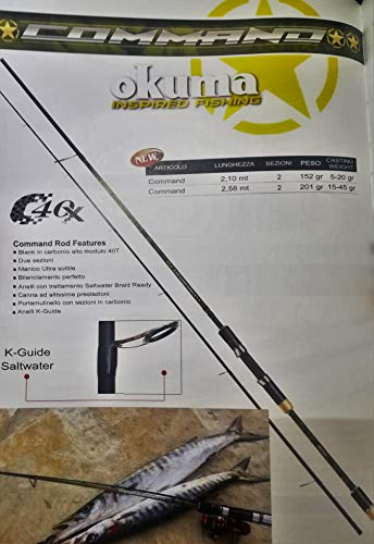 Okuma Spinnrute Command 2,10 m 5/20 g