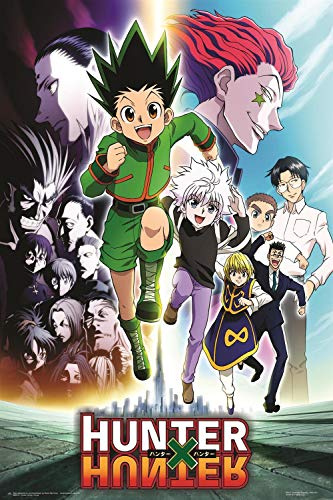 Close Up Hunter x Hunter Poster Group (61cm x 91,5cm) + 1 Traumstrand Poster Insel Bora Bora zusätzlich