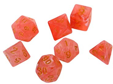 Dice4friends 86043 - Würfelset Frost: Zombie (7)